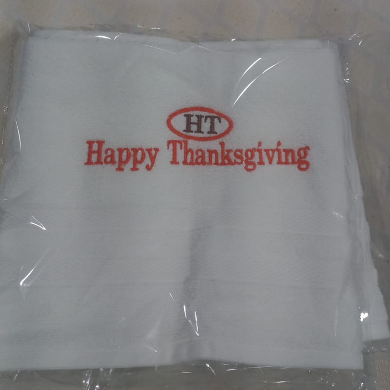 JOJO Thanksgiving Kitchen Towels Dish Towels, Thankful and Blessed Decoration Hand Towels